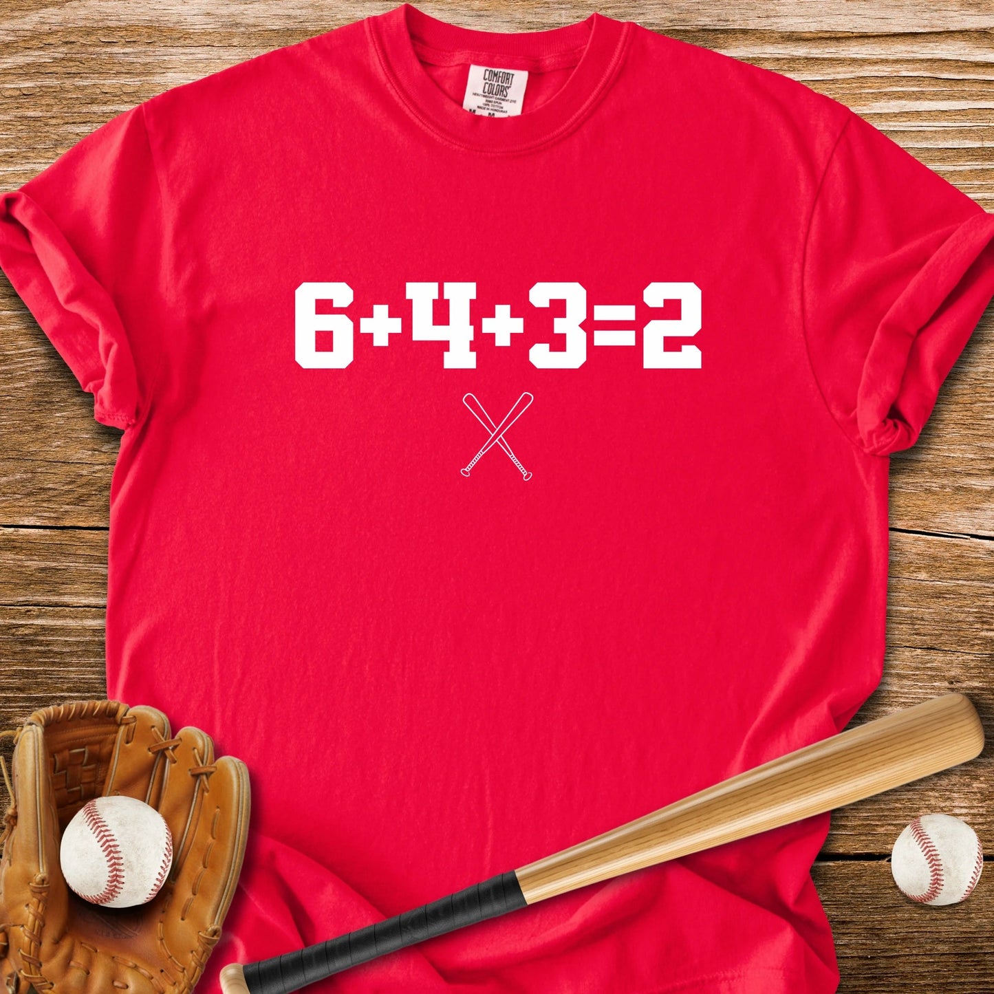 Double Play Math - HomeRun PrintsComfort Colors