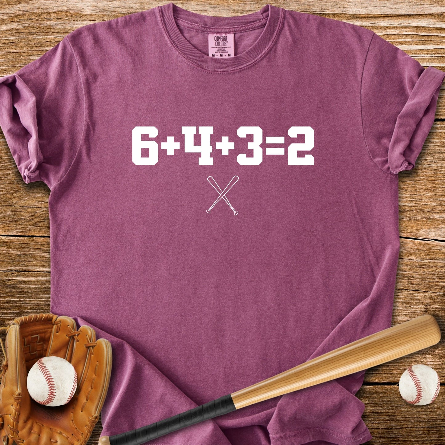 Double Play Math - HomeRun PrintsComfort Colors