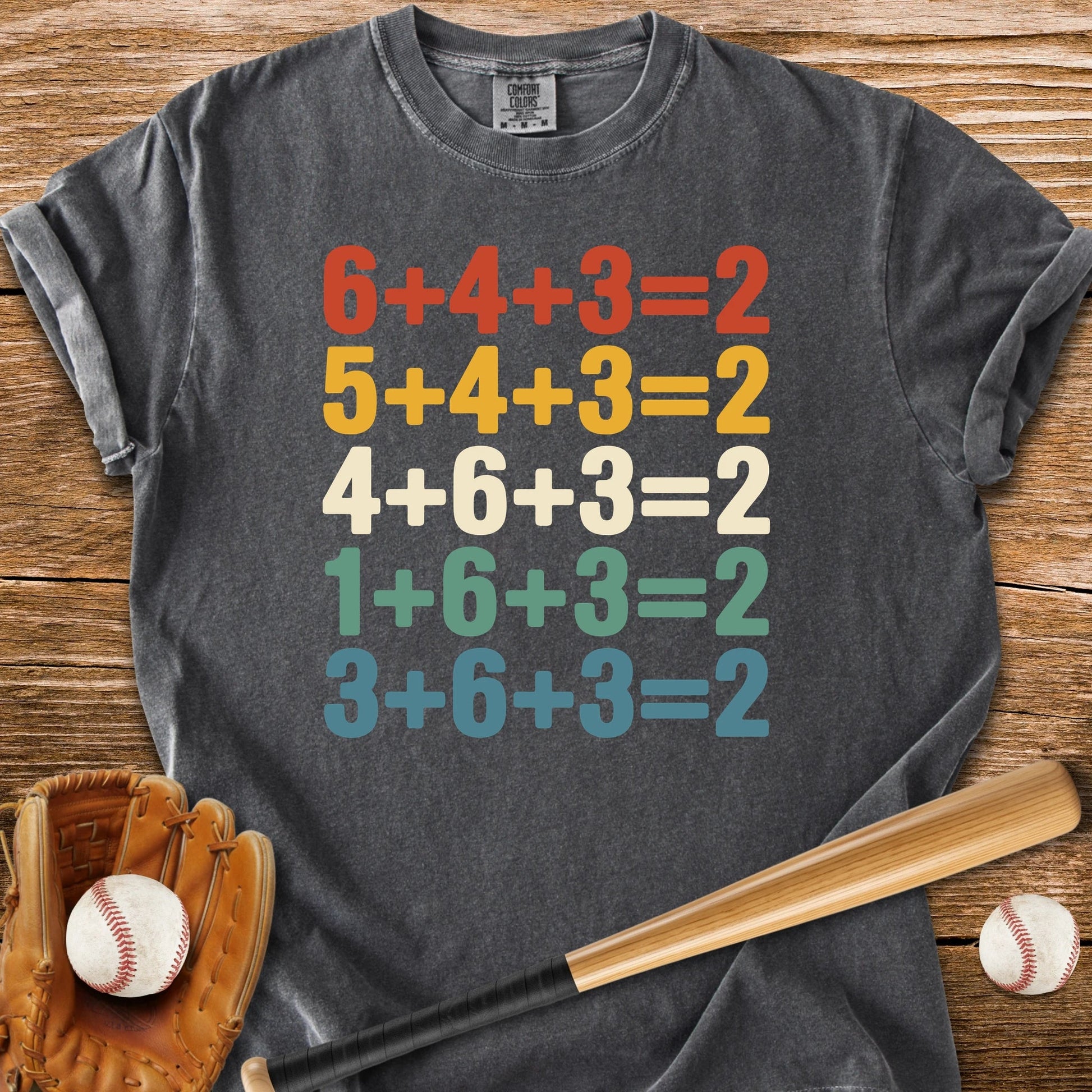 Double Play Math - HomeRun PrintsComfort Colors