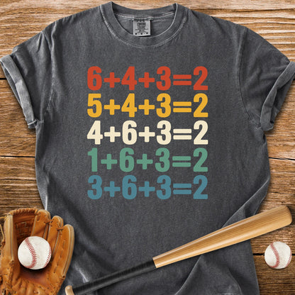 Double Play Math - HomeRun PrintsComfort Colors