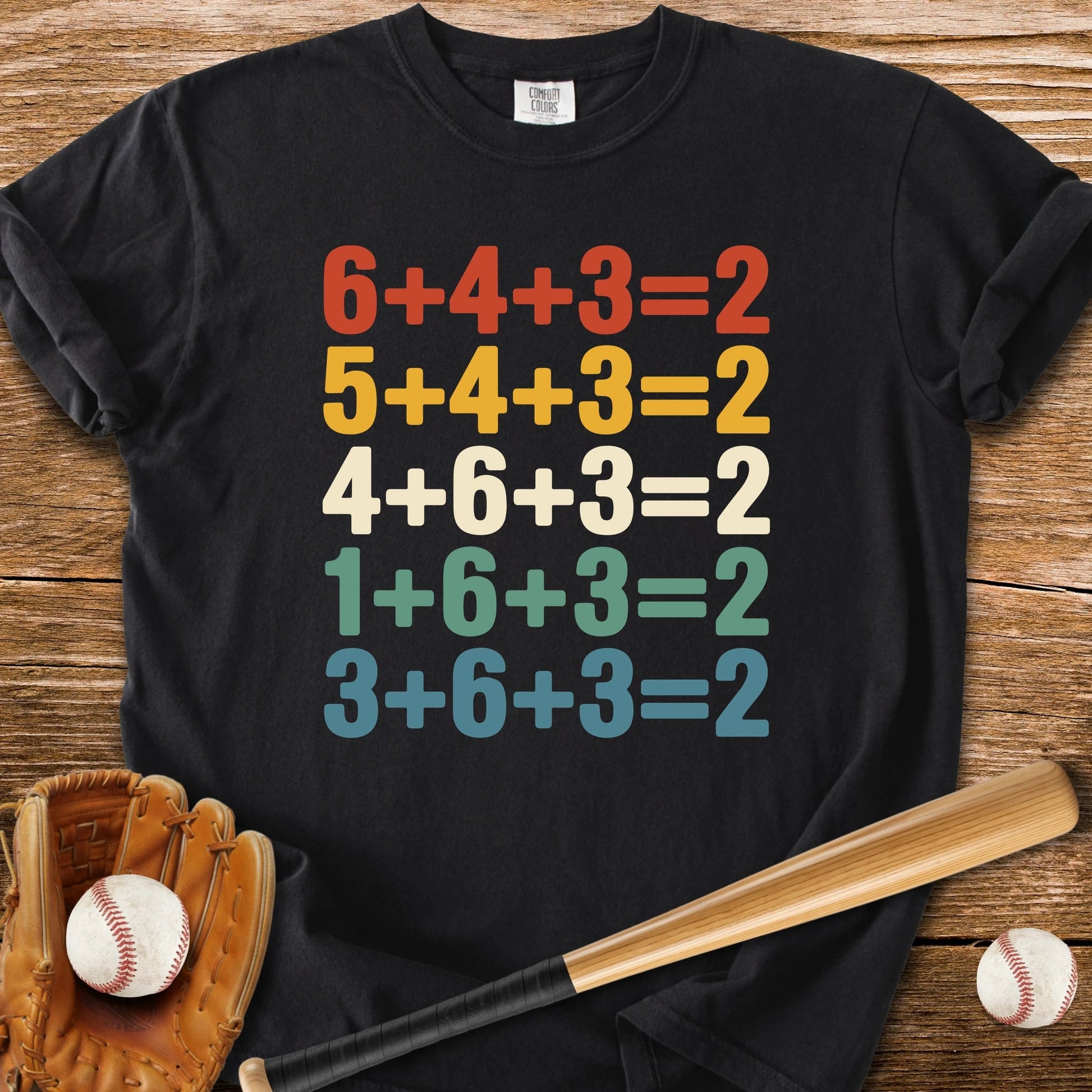 Double Play Math - HomeRun PrintsComfort Colors