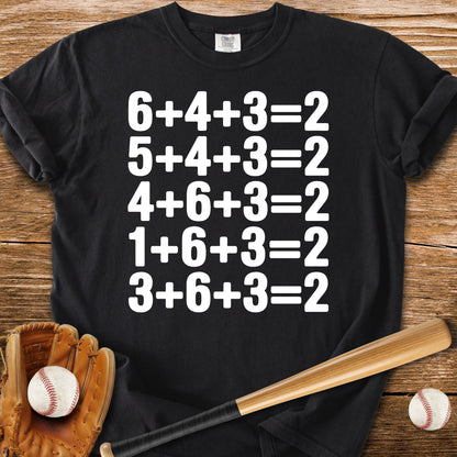Double Play Math Plain - HomeRun PrintsComfort Colors