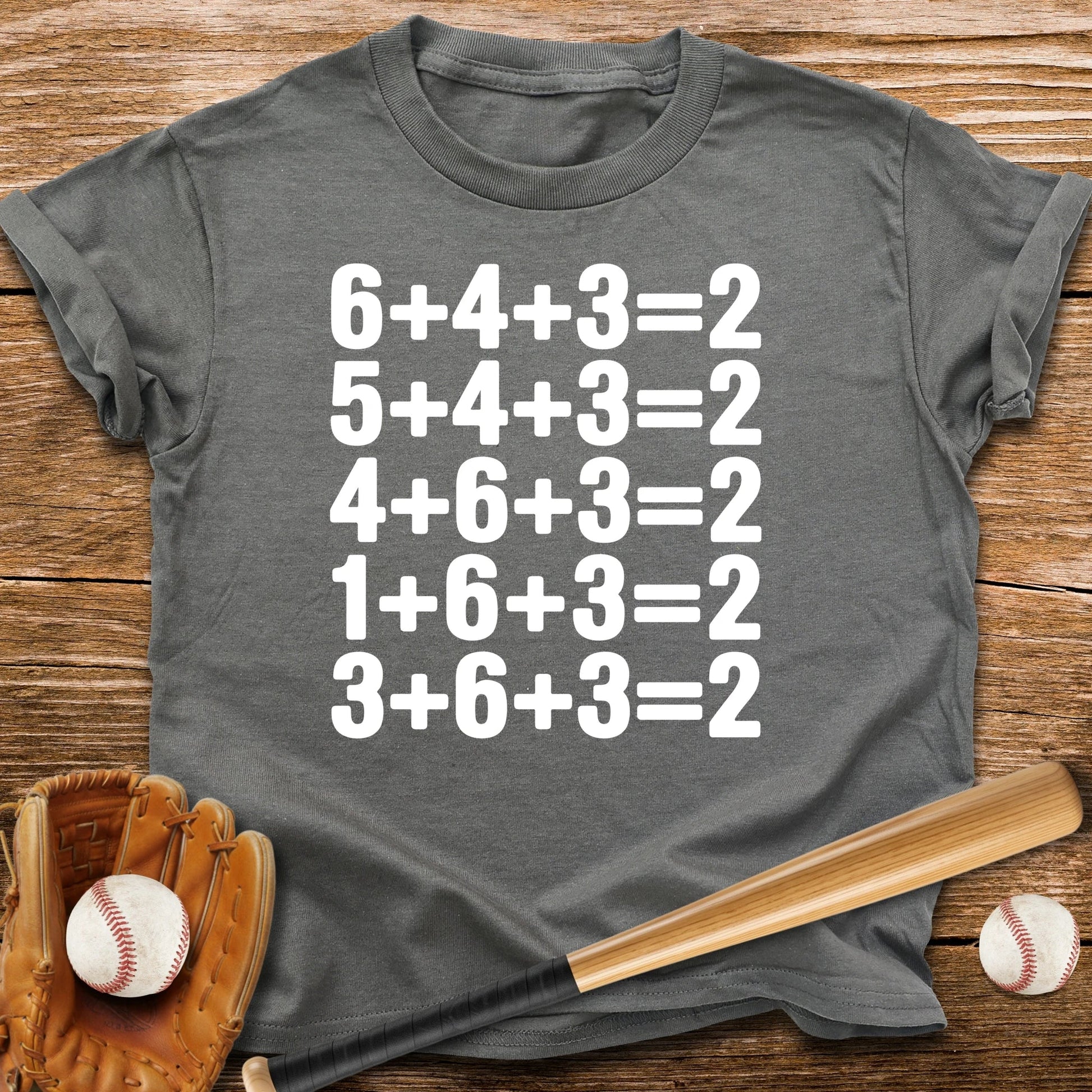 Double Play Math Youth Tee - HomeRun PrintsKids clothes