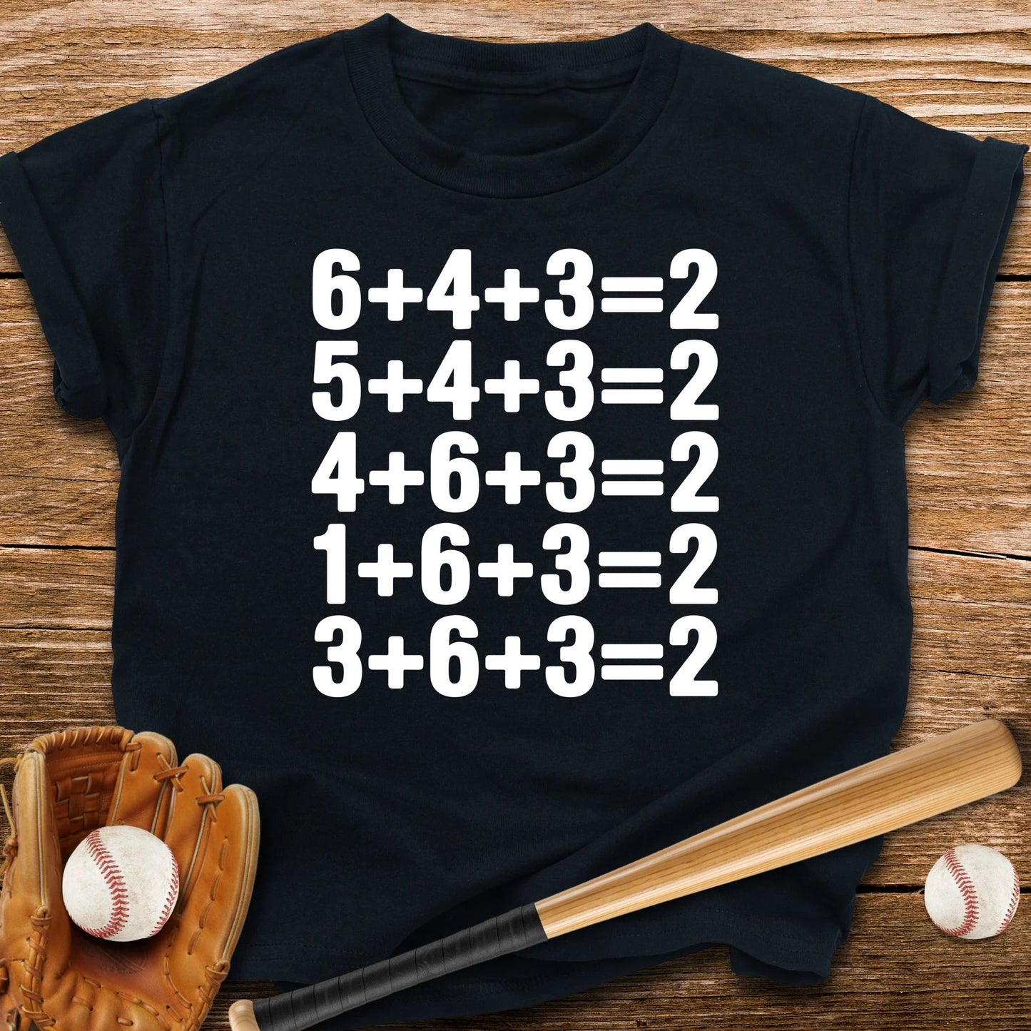 Double Play Math Youth Tee - HomeRun PrintsKids clothes