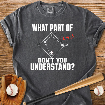 Double Play Says It All - HomeRun PrintsComfort Colors