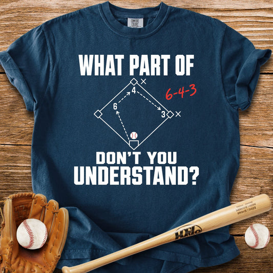 Double Play Says It All T-Shirt - HomeRun PrintsComfort Colors