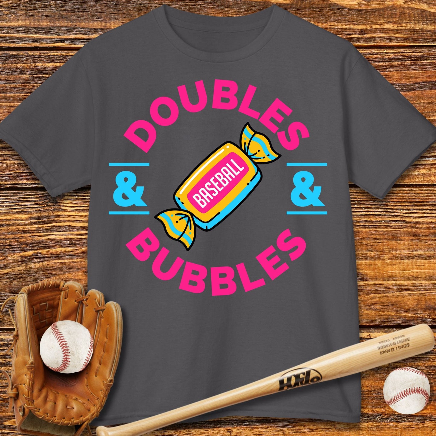 Doubles & Bubbles Kids T-Shirt - HomeRun PrintsKids clothes