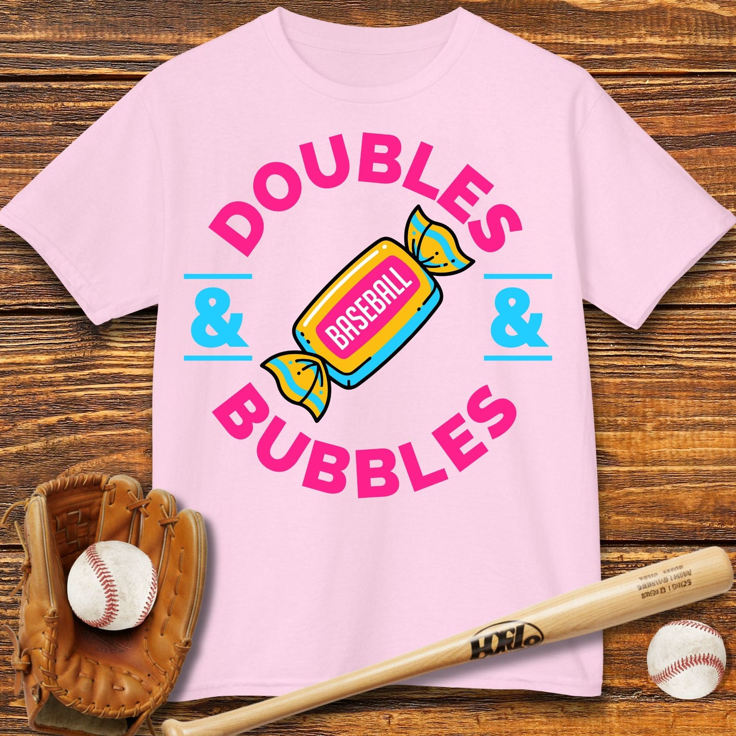 Doubles & Bubbles Kids T-Shirt - HomeRun PrintsKids clothes