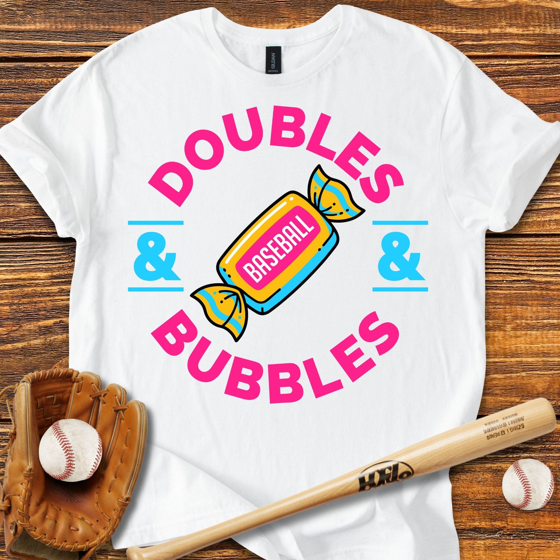 Doubles & Bubbles T-shirt - HomeRun PrintsT-Shirt