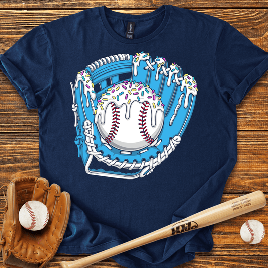 Drip Baseball Glove T-Shirt - HomeRun PrintsT-Shirt