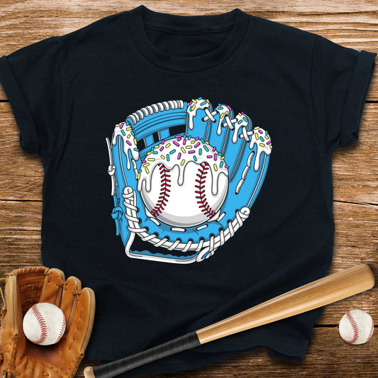 Drip Baseball Glove Youth Tee - HomeRun PrintsKids clothes