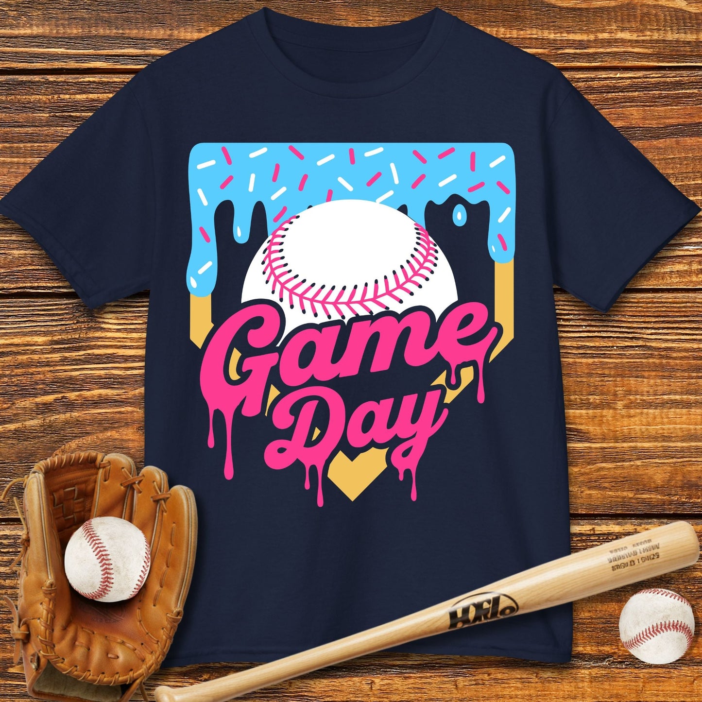 Drip Game Day Kids T-shirt - HomeRun PrintsKids clothes