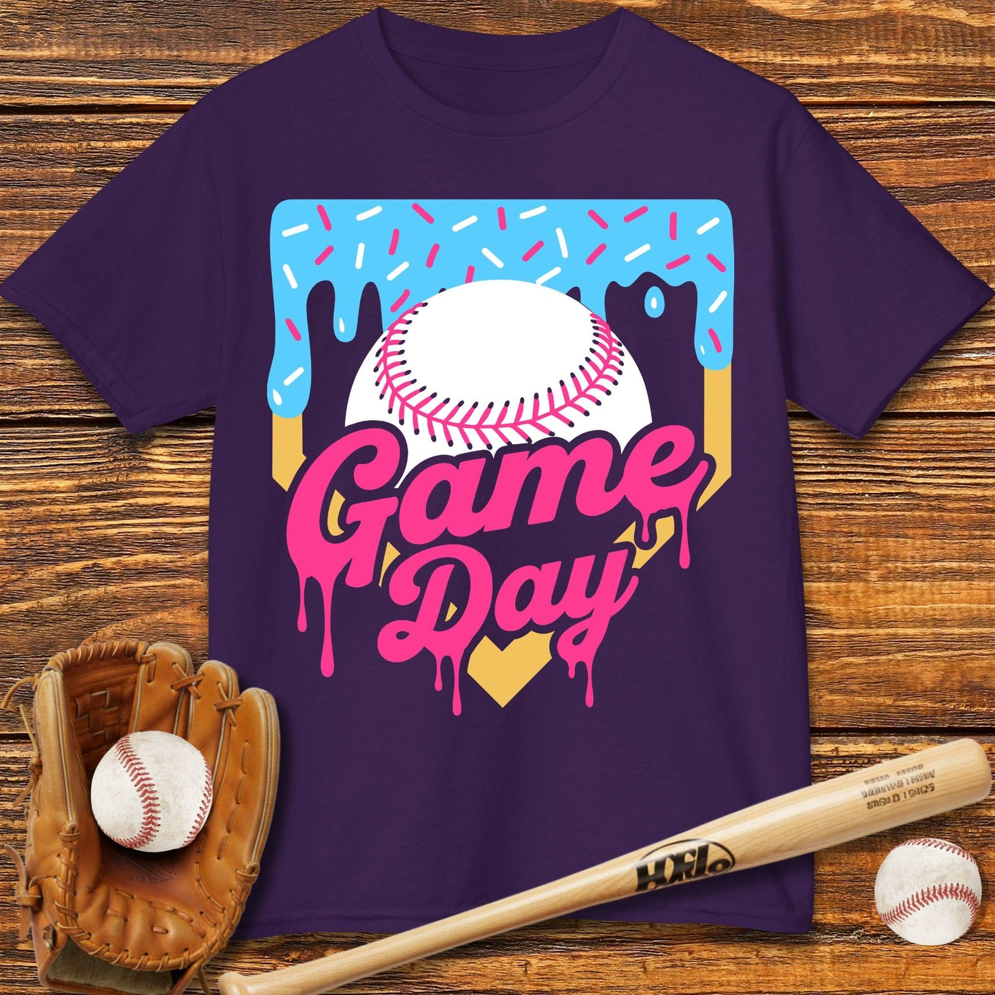 Drip Game Day Kids T-shirt - HomeRun PrintsKids clothes