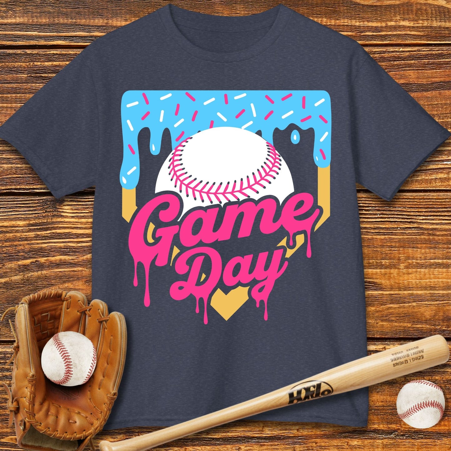 Drip Game Day Kids T-shirt - HomeRun PrintsKids clothes