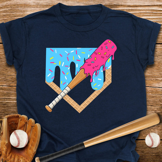 Drip Home Plate Youth Tee - HomeRun PrintsKids clothes