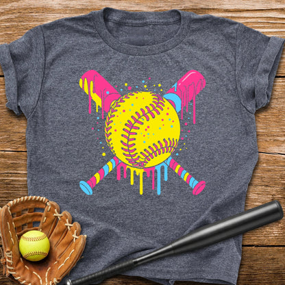 Drip Softball Youth Tee - HomeRun PrintsKids clothes