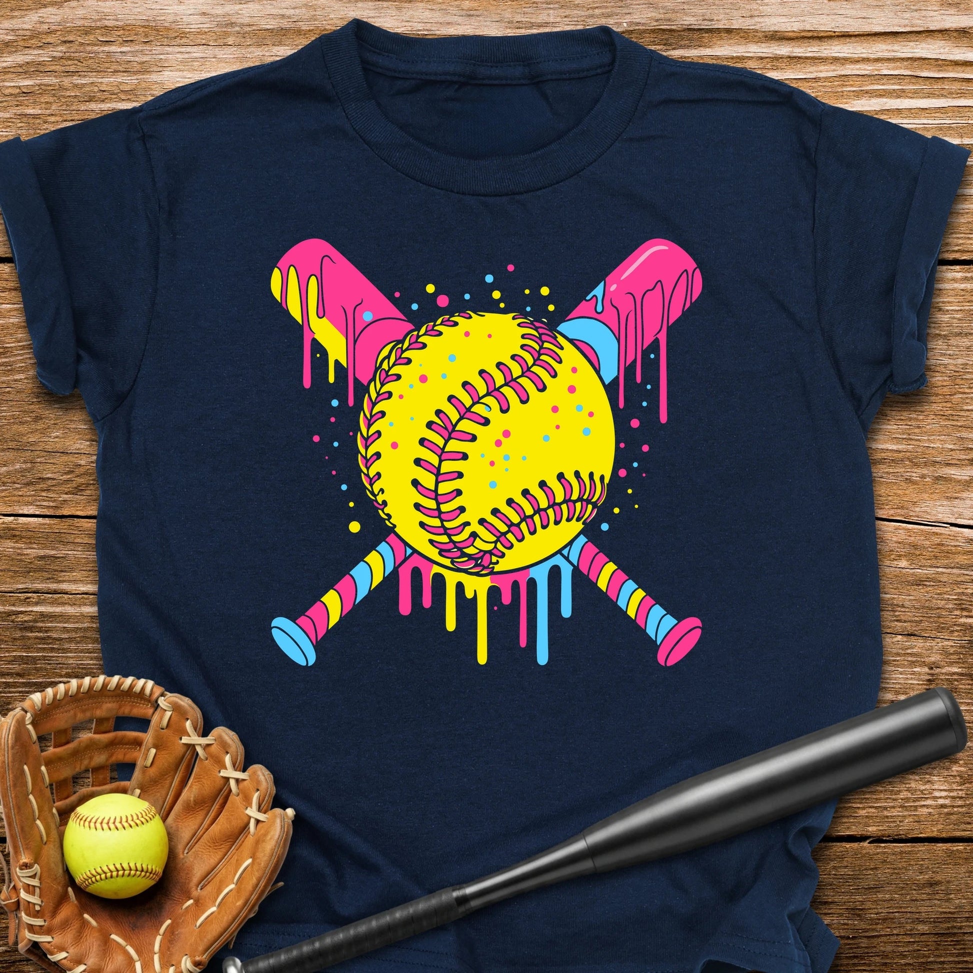 Drip Softball Youth Tee - HomeRun PrintsKids clothes