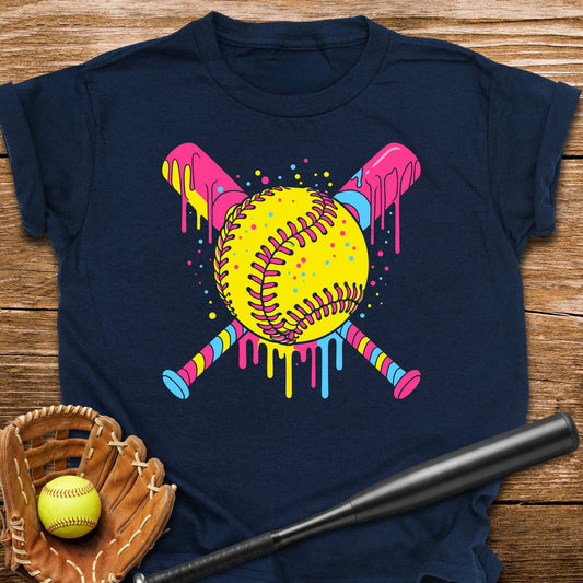 Drip Softball Youth Tee - HomeRun PrintsKids clothes