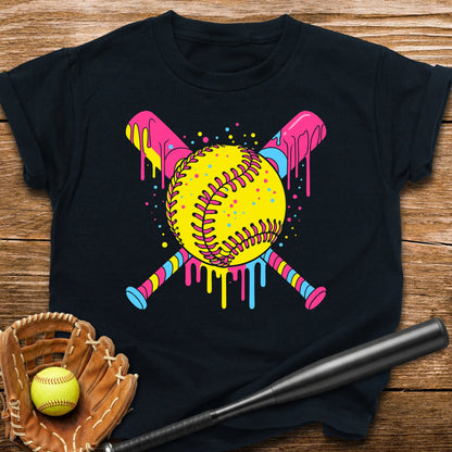 Drip Softball Youth Tee - HomeRun PrintsKids clothes