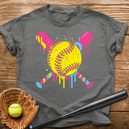 Drip Softball Youth Tee - HomeRun PrintsKids clothes