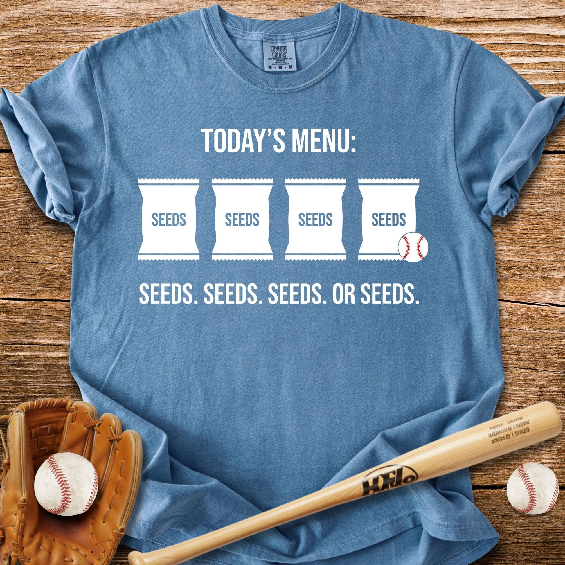 Dugout Seed Diet T-Shirt - HomeRun PrintsComfort Colors