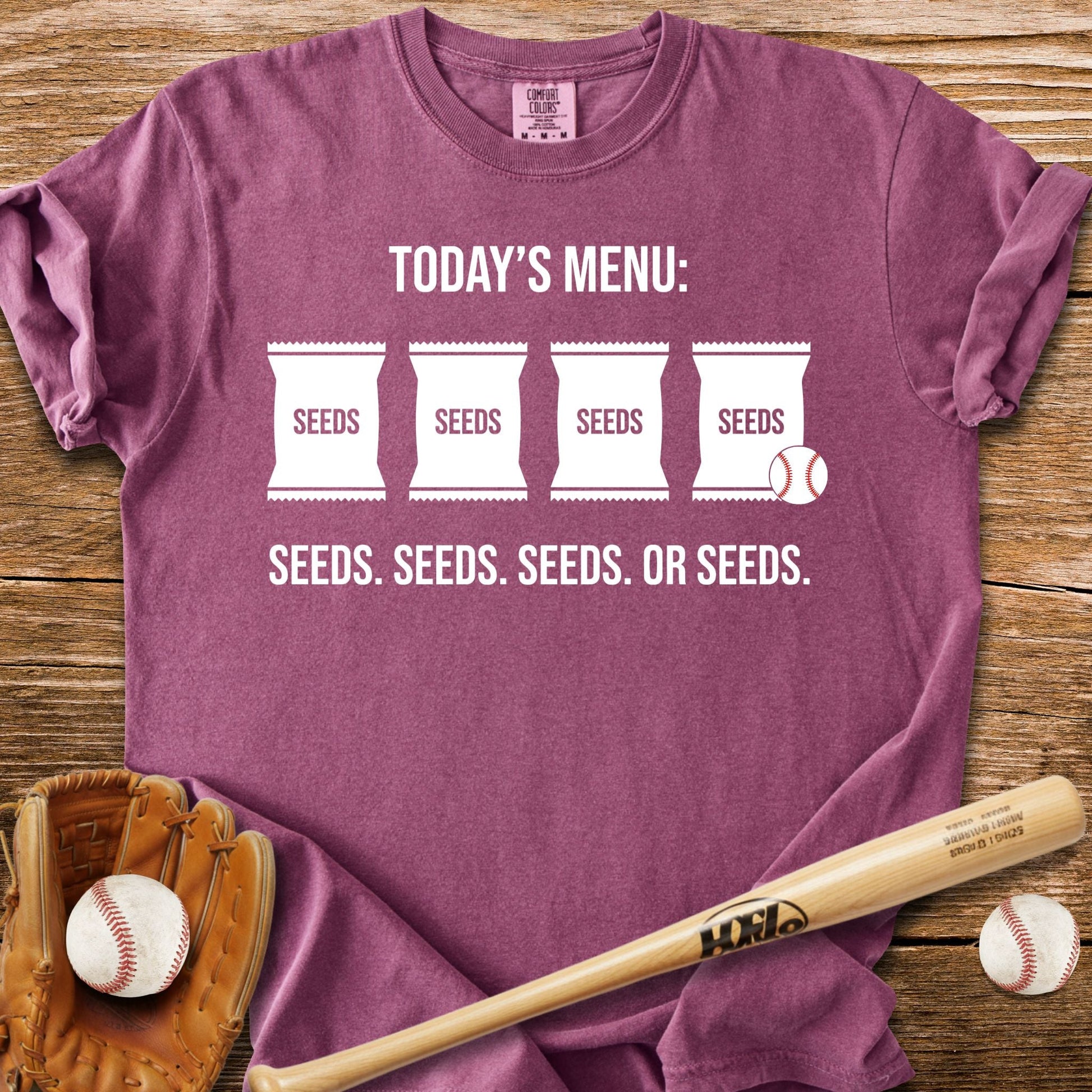 Dugout Seed Diet T-Shirt - HomeRun PrintsComfort Colors