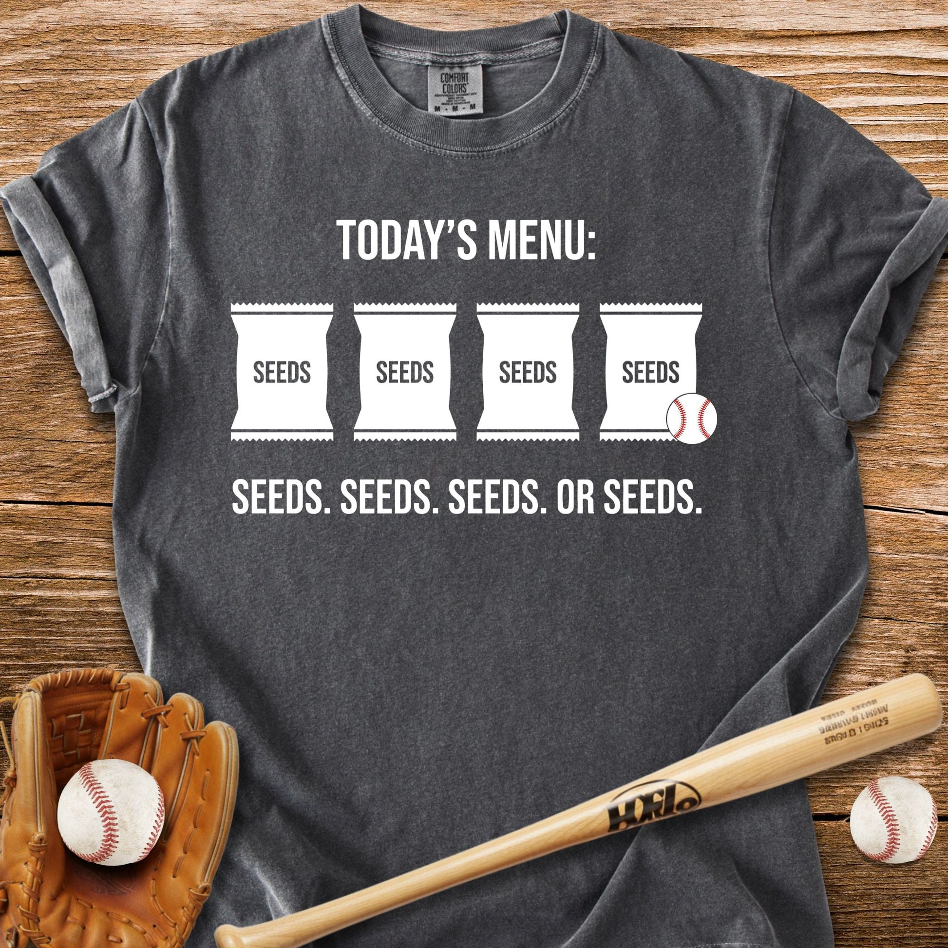 Dugout Seed Diet T-Shirt - HomeRun PrintsComfort Colors