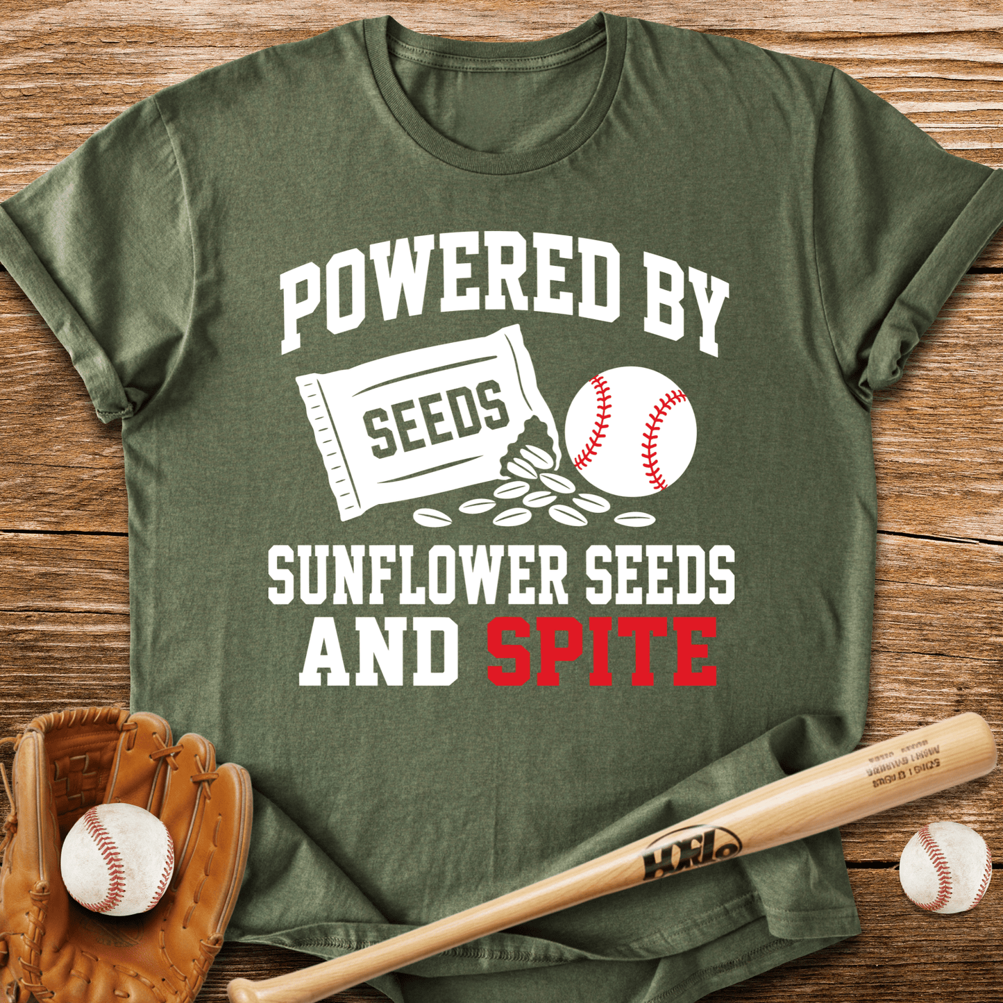 Dugout Snack Attitude T-Shirt - HomeRun PrintsT-Shirt