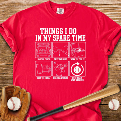 Every Weekend Is Travel Ball - HomeRun PrintsComfort Colors