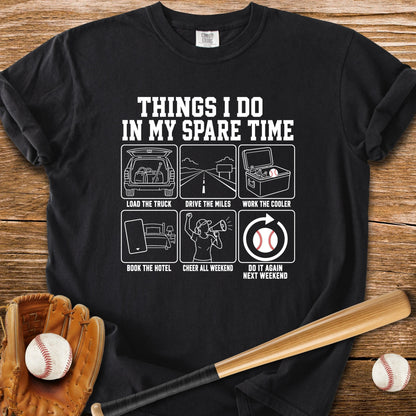 Every Weekend Is Travel Ball - HomeRun PrintsComfort Colors