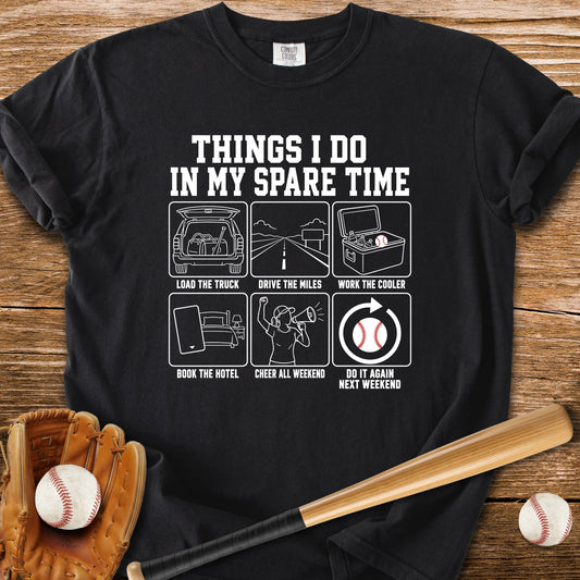 Every Weekend Is Travel Ball - HomeRun PrintsComfort Colors