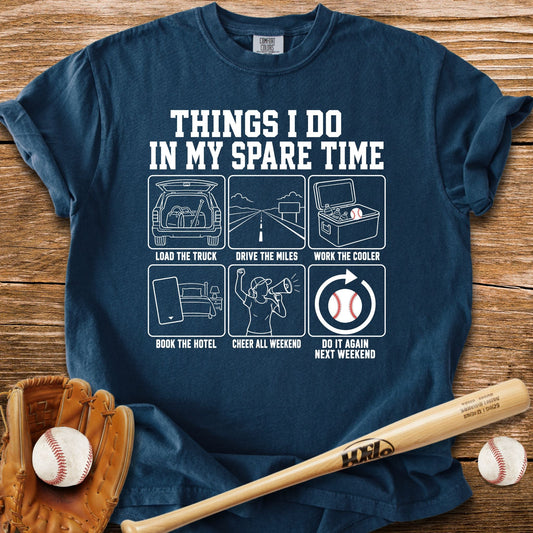 Every Weekend Is Travel Ball T-Shirt - HomeRun PrintsComfort Colors