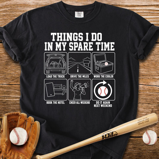 Every Weekend Is Travel Ball T-Shirt - HomeRun PrintsComfort Colors