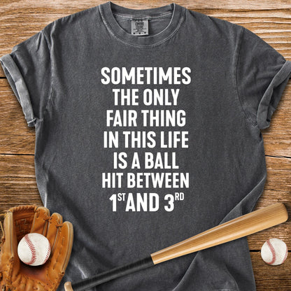Fair Ball Fair Life - HomeRun PrintsComfort Colors