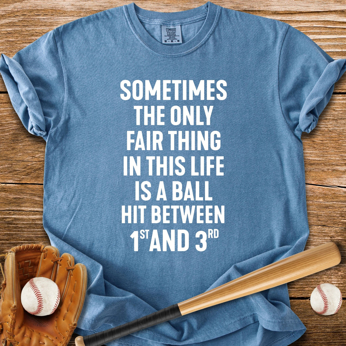 Fair Ball Fair Life - HomeRun PrintsComfort Colors