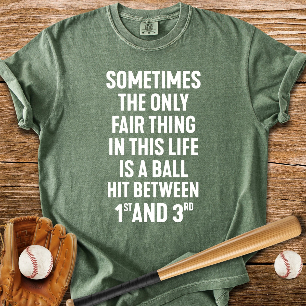 Fair Ball Fair Life - HomeRun PrintsComfort Colors