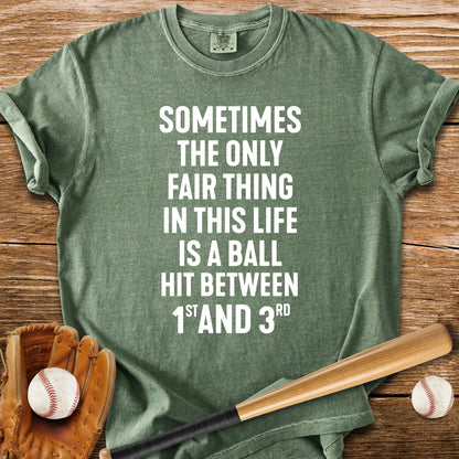Fair Ball Fair Life - HomeRun PrintsComfort Colors
