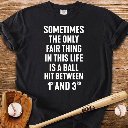 Fair Ball Fair Life - HomeRun PrintsComfort Colors