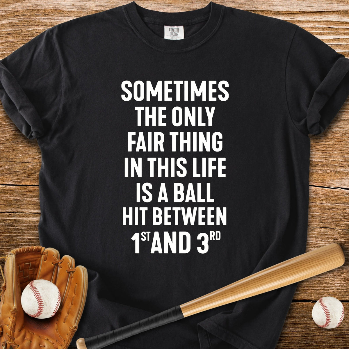 Fair Ball Fair Life - HomeRun PrintsComfort Colors
