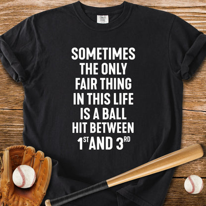 Fair Ball Fair Life - HomeRun PrintsComfort Colors