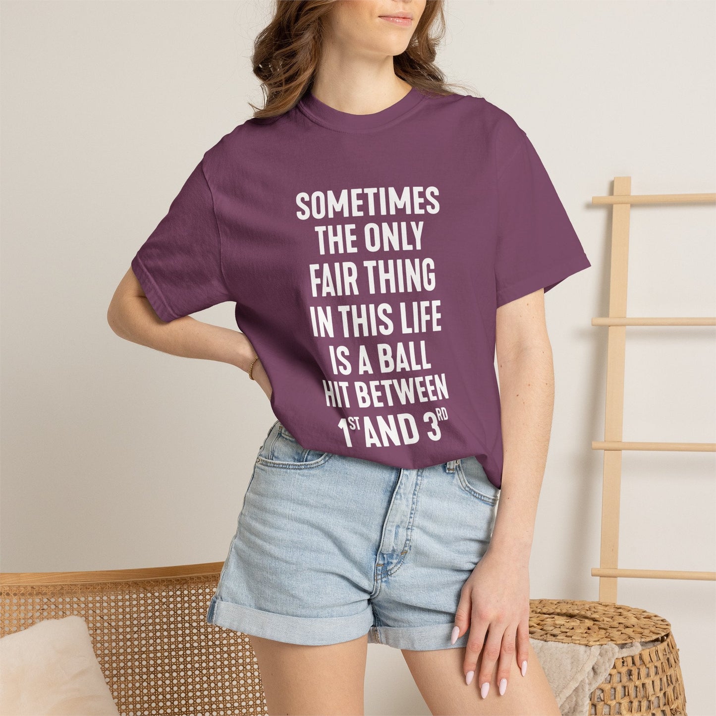 Fair Ball Fair Life T-Shirt - HomeRun PrintsT-Shirt