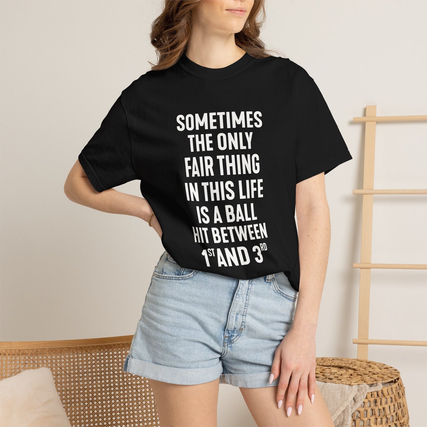 Fair Ball Fair Life T-Shirt - HomeRun PrintsT-Shirt