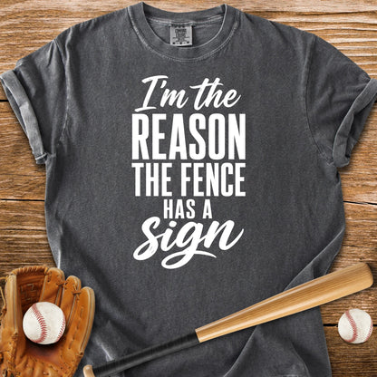 Fence Sign Heckler - HomeRun PrintsComfort Colors