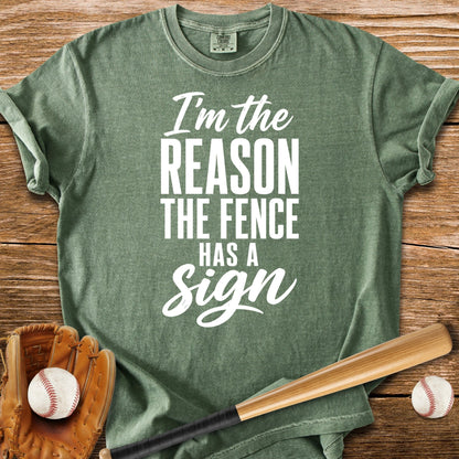 Fence Sign Heckler - HomeRun PrintsComfort Colors