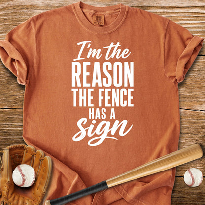 Fence Sign Heckler - HomeRun PrintsComfort Colors
