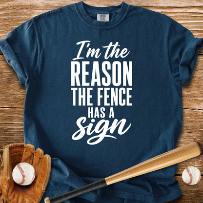 Fence Sign Heckler - HomeRun PrintsComfort Colors