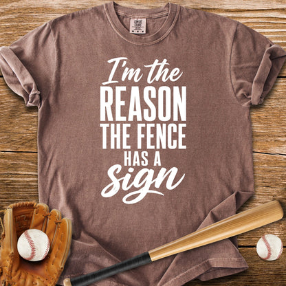 Fence Sign Heckler - HomeRun PrintsComfort Colors