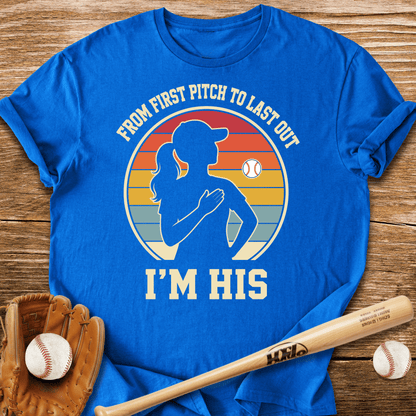 First Pitch To Last Out T-Shirt - HomeRun PrintsT-Shirt