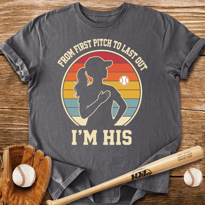 First Pitch To Last Out T-Shirt - HomeRun PrintsT-Shirt