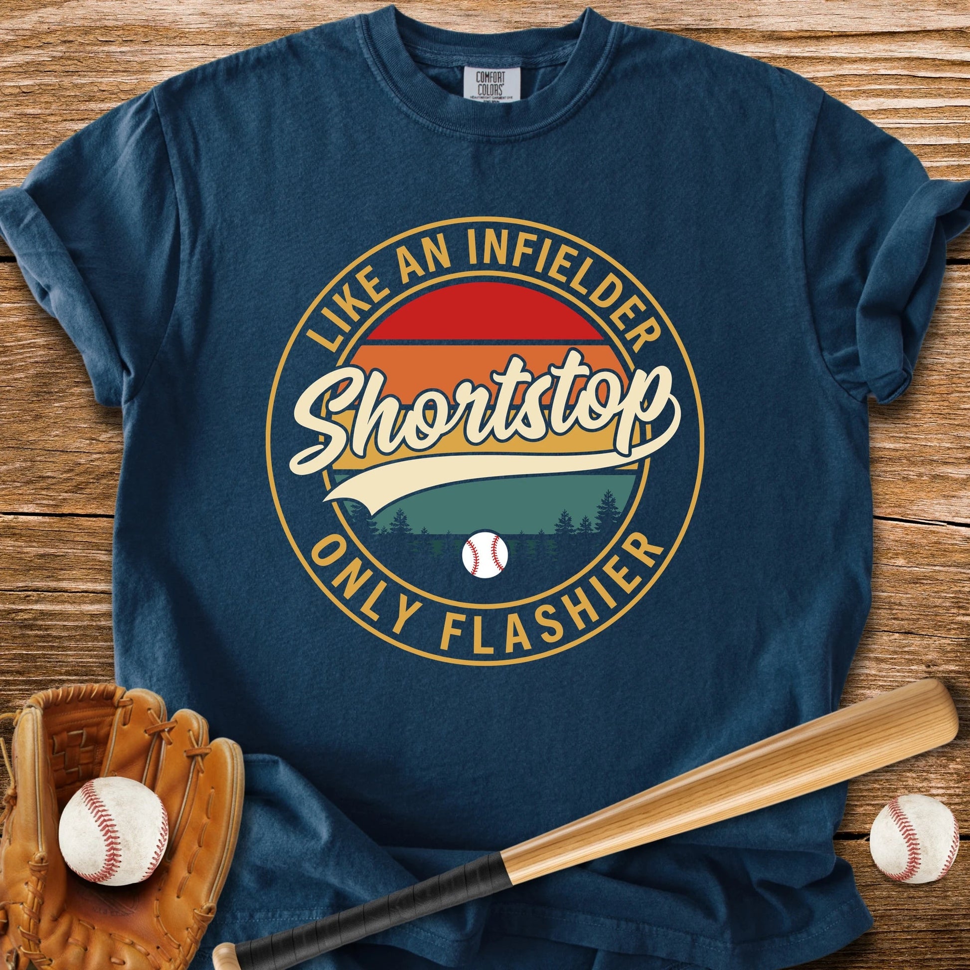 Flashy Shortstop - HomeRun PrintsComfort Colors